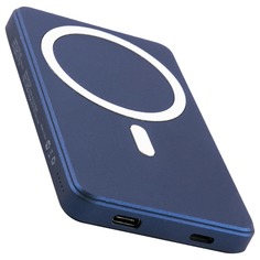 Внешний аккумулятор Barn&Hollis B&H-P01 MagSafe 5000 мАч, синий