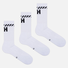 Комплект носков Helly Hansen 3-Pack Sport, цвет белый