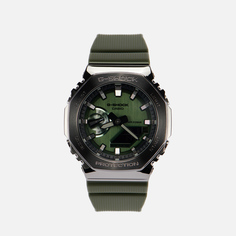 Наручные часы CASIO G-SHOCK GM-2100B-3A Metal Covered, цвет оливковый