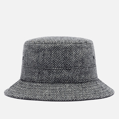 Панама Universal Works Harris Tweed, цвет серый