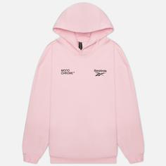 Мужская толстовка Reebok x Monochrome Logo Hoodie, цвет розовый