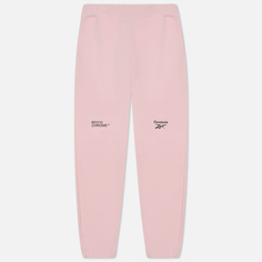 Мужские брюки Reebok x Monochrome Logo, цвет розовый