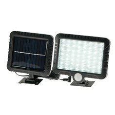 Прожектор светодиодный на выносной солнечной батарее 10 вт, 56 led, 6500к Luazon Lighting