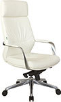Кресло Riva Chair А1815 Белый (6207) натуральная кожа