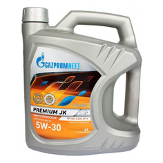 Моторное масло GAZPROMNEFT Premium JK 5W-30 4л. синтетическое [253142506]