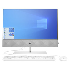 Моноблок HP Pavilion 24-k1009ur, 23.8", Intel Core i5 11500T, 8ГБ, 256ГБ SSD, Intel UHD Graphics 750, Windows 10 Home, белый [426b1ea]