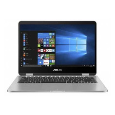 Ноутбук-трансформер ASUS VivoBook TP401MA-EC418T, 14", IPS, Intel Celeron N4020 1.1ГГц, 4ГБ, 128ГБ eMMC, Intel UHD Graphics 600, Windows 10 Home, 90NB0IV1-M11140, серый