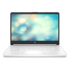 Ноутбук HP 14s-dq0046ur, 14", IPS, Intel Pentium Silver N5030 1.1ГГц, 4ГБ, 256ГБ SSD, Intel UHD Graphics 605, Free DOS 3.0, 3B3L7EA, белый
