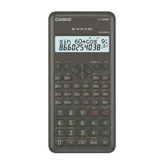 Калькулятор Casio FX-82MS-2-W-ET-D, 10-разрядный, черный