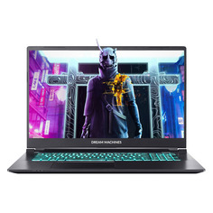 Ноутбук DREAM MACHINES RS3080-17RU26, 17.3", IPS, Intel Core i7 11800H 2.3ГГц, 16ГБ, 1ТБ SSD, NVIDIA GeForce RTX 3080 для ноутбуков - 16384 Мб, Free DOS, RS3080-17RU26, черный
