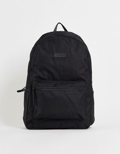 Черный нейлоновый рюкзак Consigned-Черный цвет