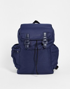 Темно-синий рюкзак с клапаном French Connection