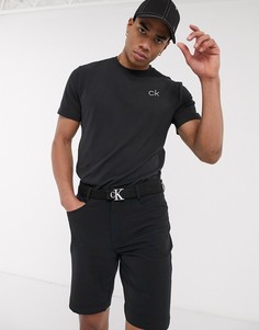 Черная футболка Calvin Klein Golf Newport-Черный цвет