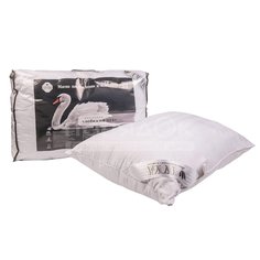 Подушка 70 х 70 см, Лебяжий искусственый пух, чехол 100% хлопок, кант, IVVA, ПЛС-77