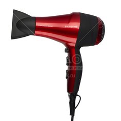 Фен Polaris, PHD 2077i, 2000 Вт, 2 скорости, красно-черный, 004812