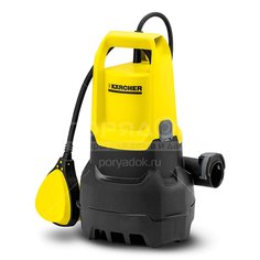 Насос дренажный, Karcher, 250 Вт, глубина погружения 7 м, максимальный напор 39 м, 5.5 м3/час, SP 1 Dirt 1.645-500.0