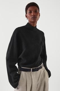 ШЕРСТЯНОЙ ДЖЕМПЕР С ВЫСОКИМ ВОРОТНИКОМ COS