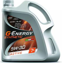 Моторное масло G-Energy SyntheticActive 5W-30 4л 253142405
