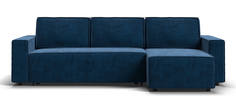 Угловой диван NORD 2.0 Велюр Monolit синий