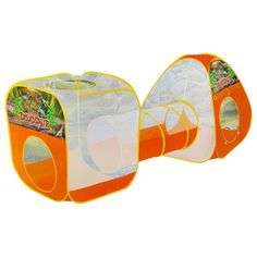 Игровая палатка Наша Игрушка Мир динозавров (2 палатки + туннель)
