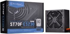 Блок питания ATX SilverStone ST60F-ES230 SST-ST70F-ES230 700W, 80 Plus EU, active PFC, 120mm fan