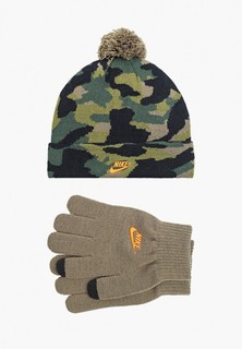 Шапка и перчатки Nike NAN CAMO FUTURA BEANIE GLV SET