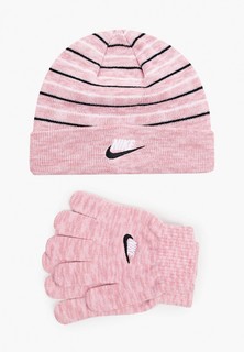 Шапка и перчатки Nike NAN SPACE DYED BEANIE SET