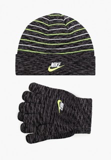 Шапка и перчатки Nike NAN SPACE DYED BEANIE SET