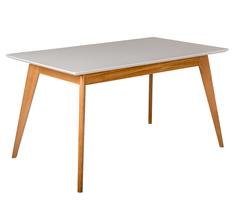 Стол раскладной лунд белый (r-home) белый 120x75x80 см.