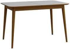 Стол обеденный раздвижной сканди грей (r-home) серый 120x75x80 см.