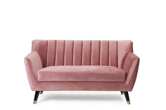 Диван kj2021 розовый (kelly lounge) розовый 146x80x83 см.