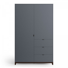 Шкаф cs222 (the idea) серый 139x221x60 см.