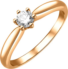 Золотые кольца Кольца Лукас R01-D-SOL46-020-G2-r Lukas