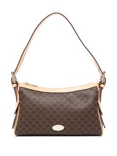 Céline Pre-Owned сумка на плечо 1990-х годов с узором Macadam