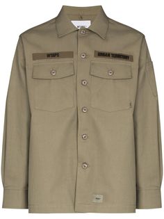 WTAPS Coyote Buds buttoned shirt (W)Taps