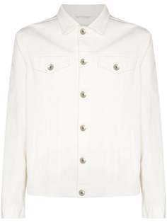 Brunello Cucinelli джинсовая куртка с карманами