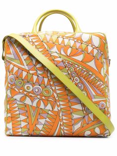 Emilio Pucci сумка-тоут с принтом Bandierine