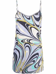 Emilio Pucci платье с принтом Onde