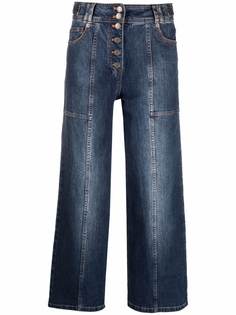 Ulla Johnson широкие джинсы средней посадки