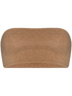 Lisa Yang Selah knitted bandeau top