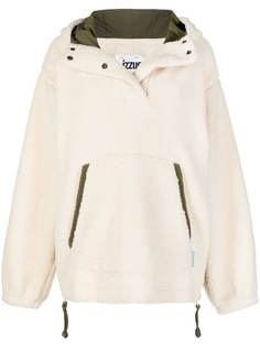 izzue флисовое худи Reserved с вышитым логотипом