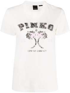 PINKO футболка с логотипом
