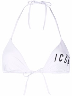Dsquared2 лиф бикини с логотипом