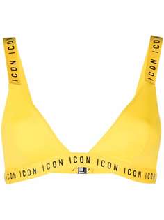 Dsquared2 лиф бикини с логотипом