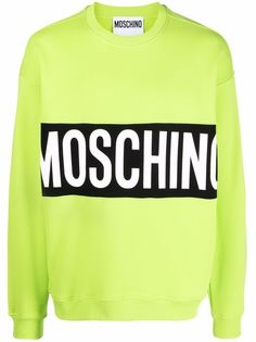 Moschino толстовка с логотипом