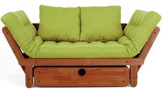 Кушетка Сламбер ВОХ салатовая сосна 2 Smart