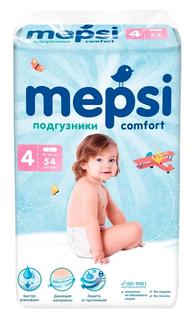 Детские подгузники Mepsi L, 9-16кг, 54шт.