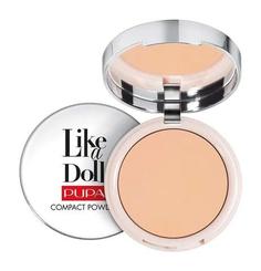 Легкая компактная пудра для лица Pupa Like a Doll Compact Powder/004 Warm Beige