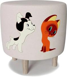 Пуф малыш Котенок Гав Ivory 1 Smart