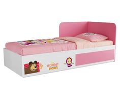 Кровать с ящиками угловая Маша и Медведь Playtime Smart